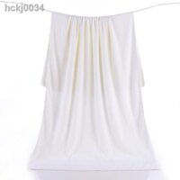 ✉ ♚ ┇ Khăn tắm trắng siêu thấm cho thẩm mỹ viện, kích thước 70*140, sợi siêu mịn, nhanh khô, khăn trắng cho khách sạn, thấm hút tốt hơn cotton