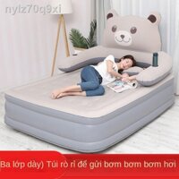 ™ ❈ ❂ ﹊ [Mẫu mới]Jiajiayou air bed đôi hộ gia đình tấm trải giường bơm hơi đơn giản người nâng cao độ dày có thể gập lại