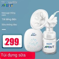 ♟ ✑ ♙ [Mẫu mới]♝Máy hút sữa bằng điện Philips Avent Thiết bị vắt sữa chính hãng Máy hút sữa đa năng Tắt tiếng Nhận sữa T