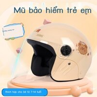[ 𝐇𝐎𝐓 𝐃𝐄𝐀𝐋] Mũ bảo hiểm xe điện trẻ em cho bé gái và bé trai mùa đông ấm áp đi xe đạp đi xe