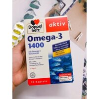 💧 💧 💧 OMEGA-3 1400 MG DOPPELHERZ AKTIV - Đức (30 viên)