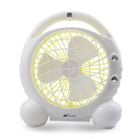 ---Quạt Mini Sạc Tích Điện Để Bàn Siêu Mát Có Đèn Led Siêu Sáng