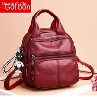 ☑ ✗ ☸ [Siêu Sale]0eaiig7u3s2020 phiên bản Hàn Quốc của túi nữ đa năng mới ba lô Mommy bag đôi đi học đeo chéo vai