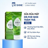 [ 𝗦𝗶𝗲̂𝘂 𝗥𝗲̉ ] Sữa Rửa Mặt Tràm Trà Skin&Dr Tea tree 80g