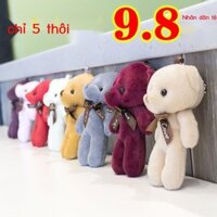 [ 𝐇𝐎𝐓 𝐃𝐄𝐀𝐋] Ưu đãi đặc biệt chú gấu bông nhỏ dễ thương đồ chơi sang trọng ba lô mặt dây chuy