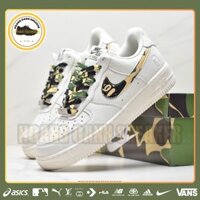 𝐒𝐍𝐄𝐀𝐊𝐄𝐑 _𝐍𝐈𝐊𝐄_ 𝐁𝐄𝐒𝐓 𝐐𝐔𝐀𝐋𝐈𝐓𝐘 Bape x Air _Force 1 07 Low Camouflage White Green AA1365_ 𝐅𝐔𝐋𝐋𝐁𝐎𝐗 𝐒𝐇𝐎𝐄𝐒 𝐎𝐑𝐃𝐄𝐑