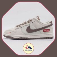 𝐒𝐍𝐄𝐀𝐊𝐄𝐑 𝐁𝐄𝐒𝐓 𝐐𝐔𝐀𝐋𝐈𝐓𝐘 Supreme x SB Dunk Low Milky White Brown Red XD6188-001_ 𝐎𝐑𝐃𝐄𝐑 _𝐍𝐈𝐊𝐄_ 𝐅𝐔𝐋𝐋𝐁𝐎𝐗 𝐒𝐇𝐎𝐄𝐒