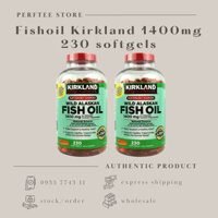 [𝑯𝒂̀𝒏𝒈 𝑨𝒊𝒓•𝑫𝒂𝒕𝒆 𝒙𝒂] Viên uống dầu cá Kirkland Signature Wild Alaskan Fish Oil Omega 1400mg 230 viên • 𝑷𝒆𝒓𝒇𝒕𝒆𝒆 𝑺𝒕𝒐𝒓𝒆