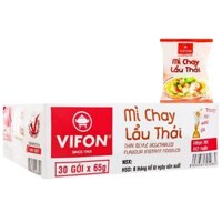 [𝘾𝙤́ 𝙌𝙪𝙖̀ 𝙏𝙖̣̆𝙣𝙜] Thùng 30 GÓI MÌ CHAY VIFON VỊ LẨU THÁI 65g