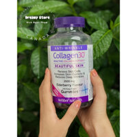 𝐕𝐢𝐞̂𝐧 𝐔𝐨̂́𝐧𝐠 𝐂𝐨𝐥𝐥𝐚𝐠𝐞𝐧𝟑𝟎 Webber Naturals 110 viên