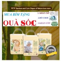 [⚡𝐌𝐀̂̃𝐔 𝐌𝐎̛́𝐈 𝟐𝟎𝟐𝟏⚡] Bỉm quần NATURE LOVE MERE BAMBOO&CORN nội địa HÀN QUỐC L22/XL20/XXL18