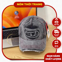 #𝗖𝗼́ 𝗸𝗶𝗲̂̉𝗺 𝗵𝗮̀𝗻𝗴 Nón kết vải jean Diesel logo dập nổi loang màu phong cách bụi bặm màu sắc dễ phối đồ xukacapbeauty