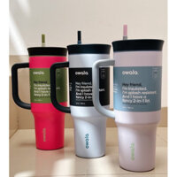 𝗢𝗪𝗔𝗟𝗔 𝗧𝗨𝗠𝗕𝗟𝗘𝗥 | Bình nước giữ nhiệt OWALA có quai xách dung tích 40oz
