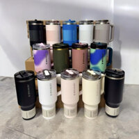 𝗦𝗧𝗔𝗡𝗟𝗘𝗬 𝗙𝗟𝗜𝗣 𝗦𝗧𝗥𝗔𝗪 | bình giữ nhiệt Stanley nắp gập chống tràn thể thao đẹp mắt có quai xách