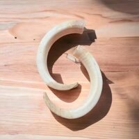 [ 1 Cái ] Mặt Dây Chuyền Nanh Heo Rừng Màu Ngà – Thắng Giang