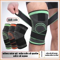 [ 1 chiếc ] Băng đầu gối có dây-Băng Bảo Vệ Đầu Gối Tập GYM Cao Cấp AL862