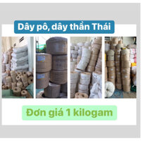 [ 1 kilogam ] Dây bô Thái, dây thừng, dây thần, PP bền chắc