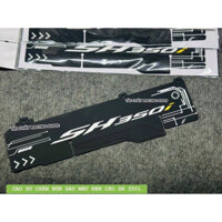 [ 1 MIẾNG ] CAO SU CHẮN BÙN MÀU ĐEN SH 350i