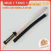 ( 1 TẶNG 1 - THANH LÝ )  Đồ chơi kiếm nhựa Katana Nhật bản - có nhạc và đèn phát sáng ✔Tặng bộ bài tây anime