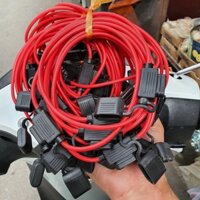 ( 10 cái) Dây chèn mạch cầu chì loại to, Dây Đế Cầu Chì Ô tô Xe máy chống thấm nước