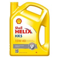 [ 100% chính hãng ] Nhớt Shell Helix HX5 15W40 4L