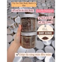 [ 100% Natural ] Hạt Tẩy Tế Bào Chết Muối Cà Phê