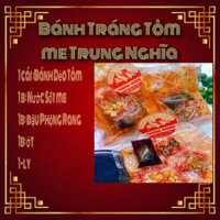 [ 100b ] COMBO 100 BÁNH TRÁNG TÔM ME SIÊU NGON TRUNG NGHĨA