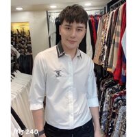 ⭐ 10.10 🔥 9.9 | SALE | Áo sơ mi nam trắng họa tiết eo vì Chất Đẹp ... ... . : 🌟 .
