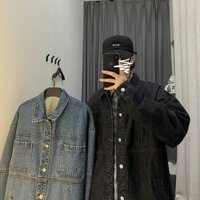 ⭐ 10.10 🔥 9.9 | SALE | áo khoác jeans nam hàn quốc chất dày dặn hàng đẹp Chất Đẹp ... ... . : 🌟 .