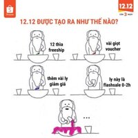 🧐 12.12 ĐƯỢC TẠO RA NHƯ THẾ NÀO? 🧐 ➡️ https://shopee.vn/1212-Sale-Sinh-Nhat