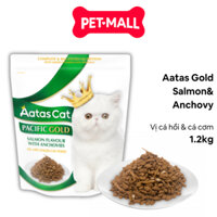 [ 1.2KG - 6KG ] - Thức ăn mèo Aatas Pacific Gold Salmon with Anchovies - Cá hồi và cá cơm Petmall