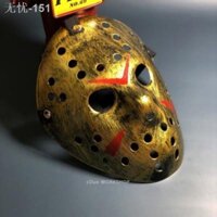 -151Halloween COS mặt nạ hóa trang dày Jason kinh dị ngộ nghĩnh Giáng sinh thể hiện đạo cụ đồ chơi