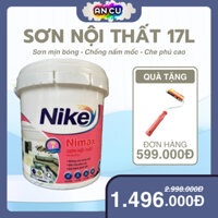 [ 17L ] Sơn Nội Thất - Nike Nimax | Sơn Nước Bóng Mịn, Che Phủ Tối Đa