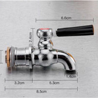 ❈ ❈ 1941 người khen ngợi phụ kiện vòi thùng cách nhiệt bằng thép không gỉ Weinas thùng nước nóng 3 công tắc thùng trà sữa 4 điểm nhiệt độ cao phổ thông BH250220D