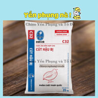 [ 1BAO 25KG] Cám Con Cò C32 – Thức ăn hỗn hợp cho cút hậu bị