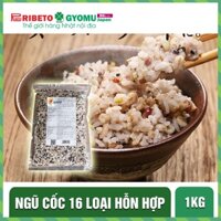 ( 1kg) Ngũ cốc 16 loại hỗn hợp - Ngũ cốc nấu cơm, cháo, Gạo ngũ cốc Nhật Bản