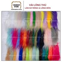 🐉 [1m x 1m6] VẢI LÔNG THÚ làm Lân Sư Rồng múa lân ngày Tết | vải may Đầu lân Quần lân Áo lân Lồng đèn trung thu