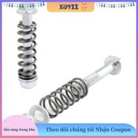 () 2 Bu lông ống xả ô tô, Bộ bu lông và đai ốc ống xả M10x1.5mm có lò xo cho miếng đệm xả