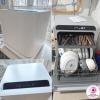 ( 2 tặng 1 ) 8 Bộ Máy rửa bát để bàn, chén có sấy khô, thông minh kết nối qua app Mihome Xiaomi Mijia internet Dishwashe