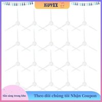 () 20 Chiếc Phụ Kiện Dự Phòng Phù Hợp Cho Omni M30 Pro / C107 Bàn Chải Bên Robot Hút Bụi Phụ Kiện Thay Thế Phần Nhựa Trắng