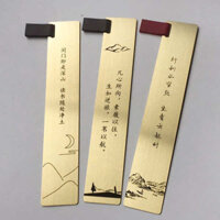 🔥 2025 🔥 bookmark có hàng sẵn đánh dấu trang sách đánh dấu trang kim loại Dấu trang bằng đồng thau cổ điển ✱Đọc Hàng Tháng Thơ Cổ Điển Đánh Dấu Trang Retro Đồng Thau Chữ Cảm Hứng Tình Nghệ Thuật Tốt Nghiệp Quà Tặng Tùy Chỉnh Doanh Nghiệp LOGO✿