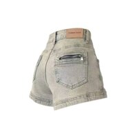 [ 20k Đánh Giá Tích Cực] Quần Jeans Slim Fit Tôn dáng Hot Girl Phong Cách Retro Mỹ Dành Cho Nữ Thiết Kế Mùa Hè In Chữ Lớp Đế Mặc Ngoài Quần Ôm Body