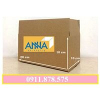 [ 20x15x10 ] 100 Hộp Carton - Anna 010 Giấy Dày Cứng Cáp