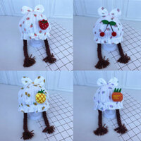 -3-6-12 Tháng Bé Gái Công Chúa Chui Đầu Bím Tóc Giả Mũ 1.14