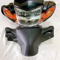 ( 3 MÓN ) Bộ ốp đầu Sirius Hello - kèm pha đèn Sirius Helo siêu sáng -PHA SIRIUS helo MÀU BẠC