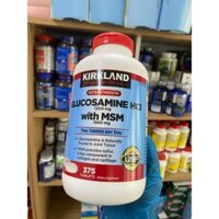[ 375 VIÊN HỘP NẮP ĐỎ ] Viên Uống Bổ Khớp Kirkland Glucosamine 1500mg MỸ