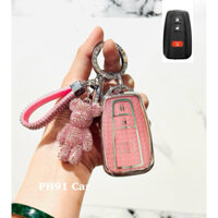 ( 3Nút) Ốp Chìa Khoá Smartkey Toyota  Corolla  Cross