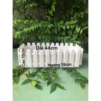 ( 4 Cái ) Chậu Nhựa Hàng Rào 44cm Trồng Hoa