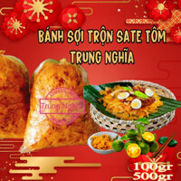 [ 50 bịch ] COMBO 50 BÁNH TRÁNG SỢI TRỘN SATE 100G TRUNG NGHĨA