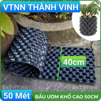 [ 50 Mét ] Bầu Ươm Cây Khổ 40cm - Độ Dày 0.7mm - Tặng Kèm 120 ốc